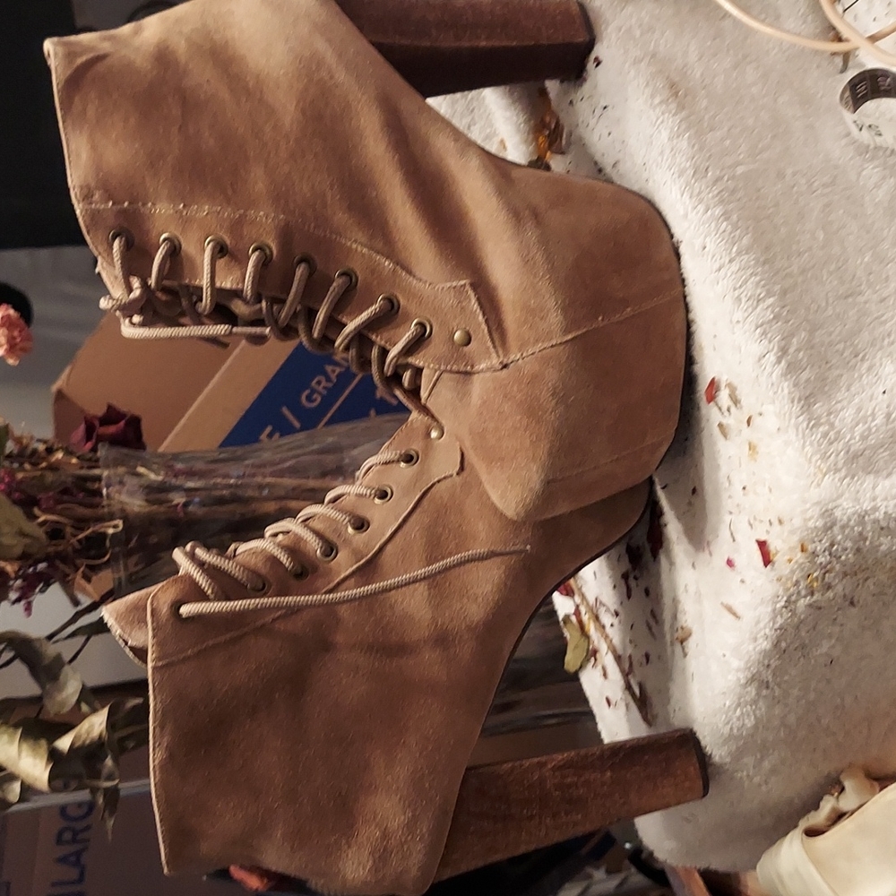 Jeffery Campbell Platform Booties. - image 2